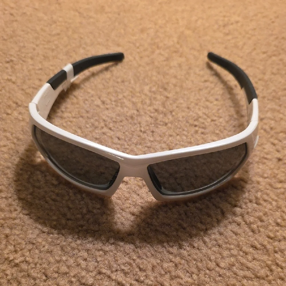 DVX Next By Wiley X Safety Sunglases, White And Black, New